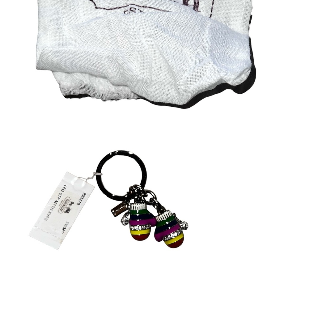 Coach Multicolor Keychain